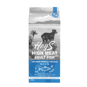 Visuel 1 du produit Croquette pour chien adulte au poisson Hays High Meat - 12 kg