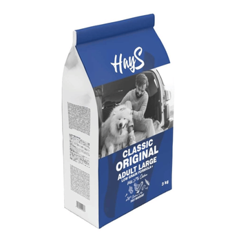 Visuel 1 du produit Croquette pour chien adulte de grande race au poulet Hays Classic - 3 kg