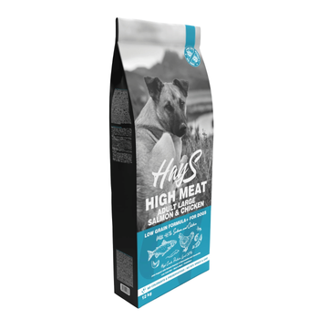 Visuel 1 du produit Croquette pour chien adulte de grande taille au poisson et au poulet Hays - 12 kg
