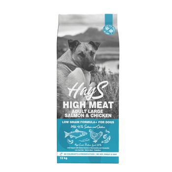 Visuel 1 du produit Croquette pour chien adulte de grande taille au poisson et au poulet Hays - 12 kg