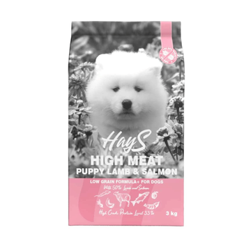 Visuel 2 du produit Croquette pour chiot à l'agneau et au poisson Hays High Meat - 3 kg