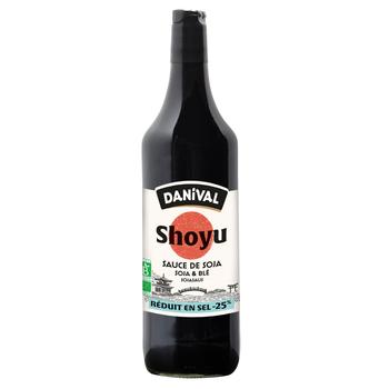 Visuel 1 du produit Shoyu bio réduit en sel Danival - 50 cl