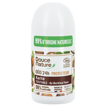 Visuel 1 du produit Déo bille karité équitable Douce Nature - 50 ml