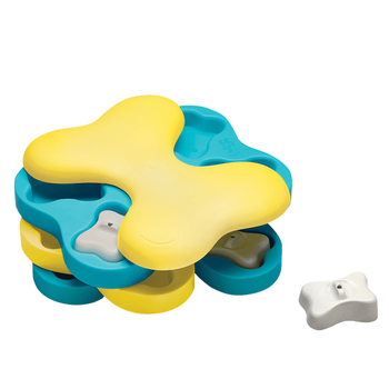 Visuel 1 du produit Jeu d'intelligence pour chien coloris multicolore Nina Ottoson Tornado niveau 2 - 4,5 x 18,8 x 7 cm