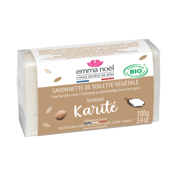 Visuel 1 du produit Savon au karité cosmebio en format de 100 g