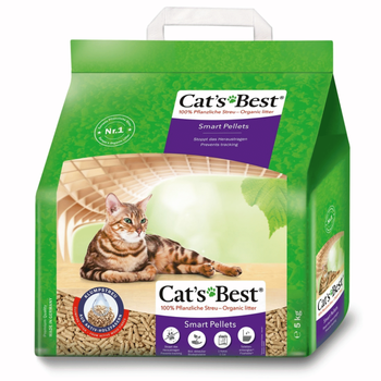 Visuel 1 du produit Litière végétale agglomérante pour chat Cat’s Best Smart Pellets 10 L - 5 kg