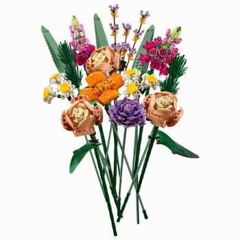 Visuel 1 du produit Bouquet de fleurs LEGO® Botanical Collection 18 ans et plus - 756 pièces