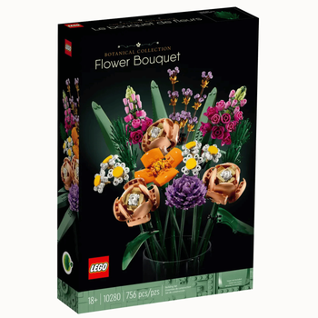 Visuel 1 du produit Bouquet de fleurs LEGO® Botanical Collection 18 ans et plus - 756 pièces