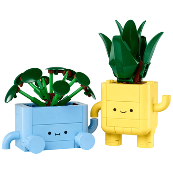 Visuel 1 du produit Petites plantes souriantes LEGO® Botanical Collection 9 ans et plus - 438 pièces