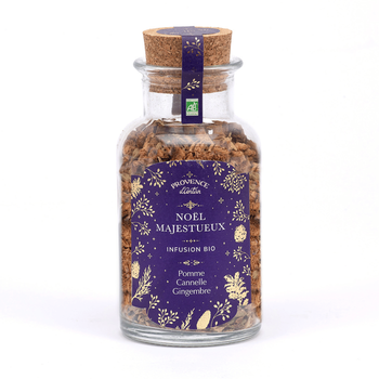 Visuel 1 du produit Tisane de Noël pomme et à la cannelle Provence d'Autan - 70 g