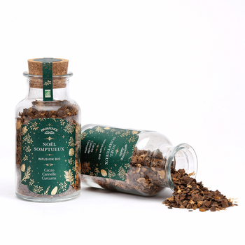 Visuel 1 du produit Tisane de Noël au cacao et au curcuma Provence d'Autan - 70 g