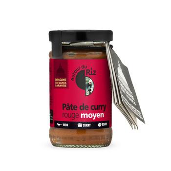 Visuel 1 du produit Pate de curry rouge bio - 100 gr