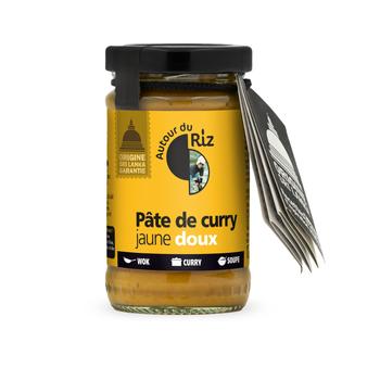 Visuel 1 du produit Pâte de curry doux jaune bio 100g