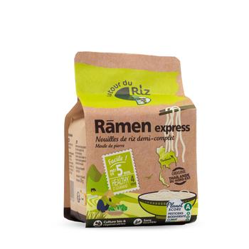 Visuel 1 du produit Ramen Express Nouilles de riz 1/2 complet sachet papier 4x70g