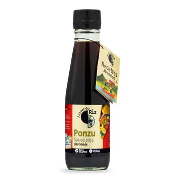 Visuel 1 du produit Ponzu sauce soja citronnée bio Autour du riz - 200 ml