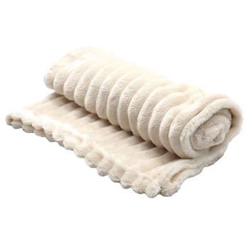 Visuel 1 du produit Plaid de Noël pour chien et chat coloris blanc Croci - 100 x 70 cm