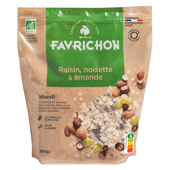 Visuel 1 du produit Müesli tradition raisin noisette amande 500g