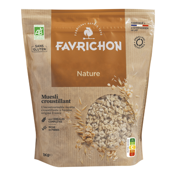 Visuel 1 du produit Muesli croustillant nature bio Favrichon - 1 kg