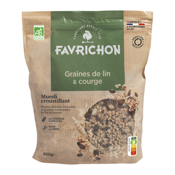 Visuel 1 du produit Muesli Croustillant au Lin et Graines de Courges - 450 g