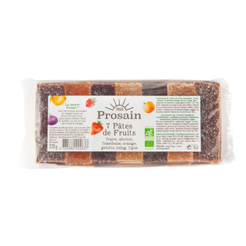Visuel 1 du produit Pâtes de fruits assorties Prosain - 220 g