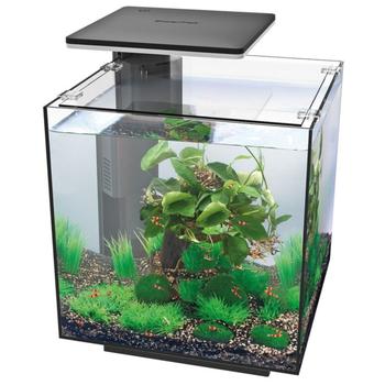Visuel 1 du produit Aquarium équipé noir, 30L - SUPERFISH Qubiq 30 PRO