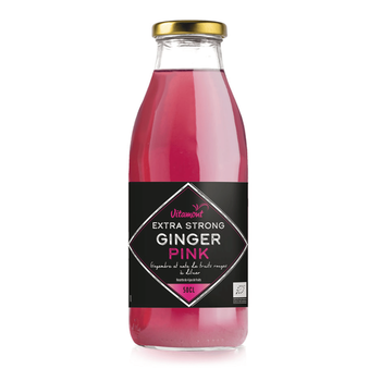 Visuel 1 du produit Boisson bio Extra Strong ginger pink Vitamont – 50 cl