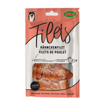 Visuel 1 du produit Filets de poulet pour chien Bubimex - 70 g