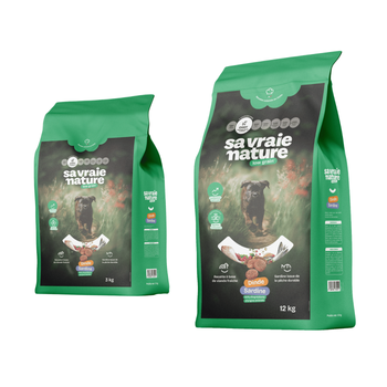 Visuel 1 du produit Croquettes pour chiot grande race Sa Vraie Nature dinde & sardine