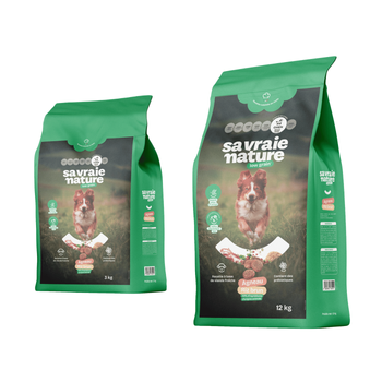 Visuel 1 du produit Croquettes chien adulte agneau et riz brun Sa Vraie Nature