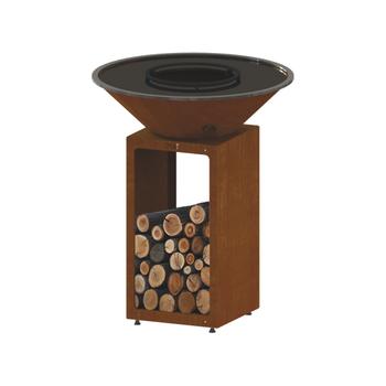 Visuel 1 du produit Le Rebord OYAT argent en acier - Ø 47 cm