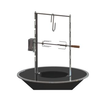Visuel 1 du produit Rôtissoire pour brasero en acier Oyat - 50 x 73 cm