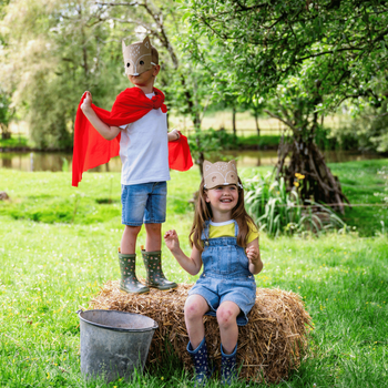 Visuel 1 du produit Botte de jardin pour enfant Kansas Blackfox Bleu