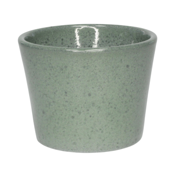 Visuel 1 du produit Cache-pot en céramique coloris vert glacé Fresh – Ø 23,5 x H 20,5 cm