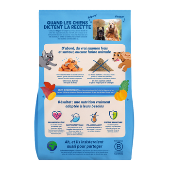 Visuel 1 du produit Croquettes pour chien adulte au saumon sans céréales Edgard & Cooper - 7 kg