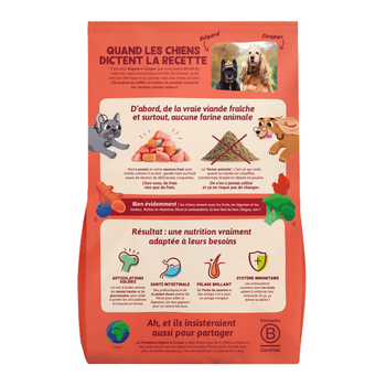 Visuel 1 du produit Croquettes pour chien senior au poulet et au saumon sans céréales Edgard & Cooper - 2,5 kg