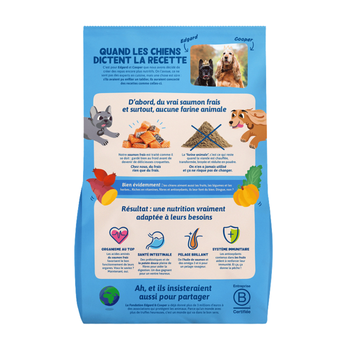 Visuel 1 du produit Croquettes pour chien adulte au saumon sans céréales Edgard & Cooper - 12 kg