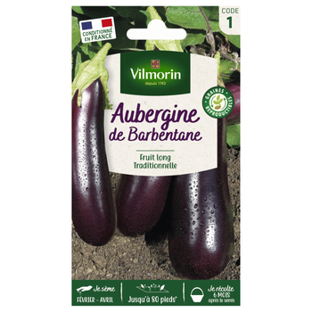 Visuel 1 du produit Aubergine de Barbentane Vilmorin - graines à semer