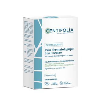 Visuel 1 du produit Pain dermatologique neutre bio Centifolia - 85 g