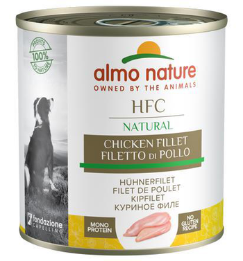 Visuel 1 du produit Aliment pour chien HFC en boite Almo nature filet de poulet - 280 g