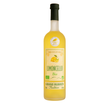 Visuel 1 du produit Limoncello bio 25° Grand Rubren - 70 cl