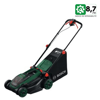 Visuel 1 du produit Tondeuse électrique lame 38 cm avec batterie 4,0 AH Rotak Bosch - 18 V