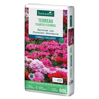 Visuel 1 du produit Terreau pour plantes fleuries botanic® - 60 L