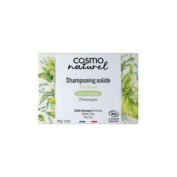 Visuel 1 du produit Shampoing solide Cheveux gras Étui 85 g vert