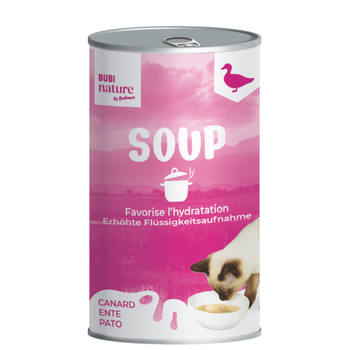 Visuel 1 du produit Soupe pour chat au canard Bubi nature - 135 g