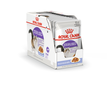Visuel 1 du produit Pâtées pour chat stérilisé en gelée Royal Canin Sterilised - 12 x 85 g