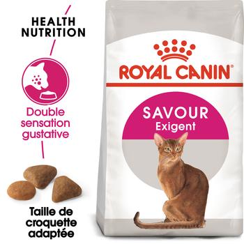 Visuel 1 du produit Croquettes pour chat adulte difficile Royal Canin Savour Exigent - 2 kg