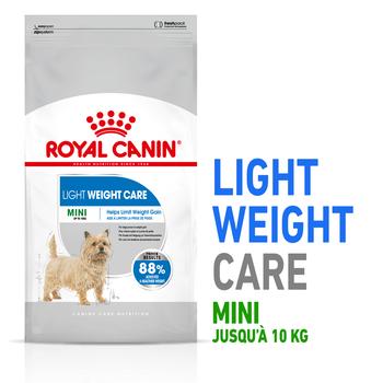 Visuel 1 du produit Croquettes pour chien adulte de petite taille Royal Canin Mini Light Weight Care - 3 kg
