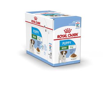 Visuel 1 du produit Pâtées pour chiot de petite taille Royal Canin Puppy Mini - 12 x 85 g