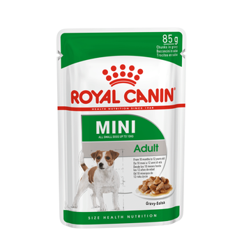 Visuel 1 du produit Pâtées pour chien adulte de petite taille Royal Canin Mini Adult - 12 x 85 g