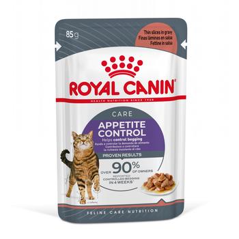 Visuel 1 du produit Pâtées pour chat émincés en sauce Royal Canin Appetite Control Care - 12 x 85 g